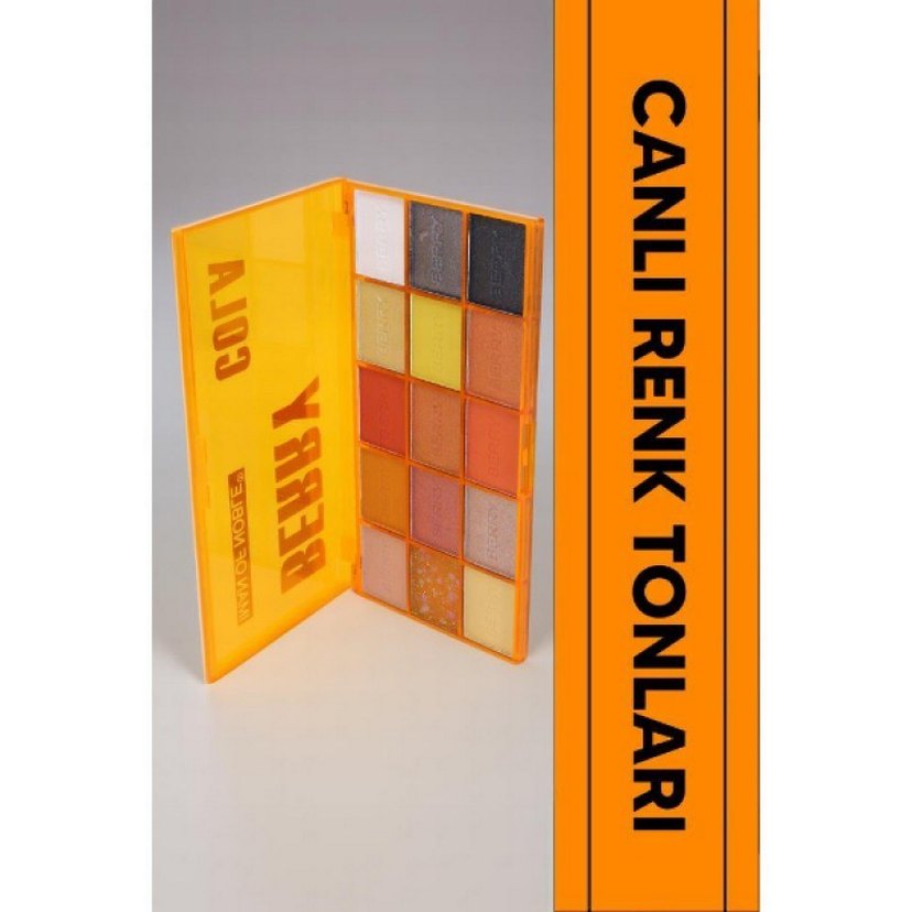 15 Renkli Sedefli Mat Far Paleti - 2'li Set - Görsel 2