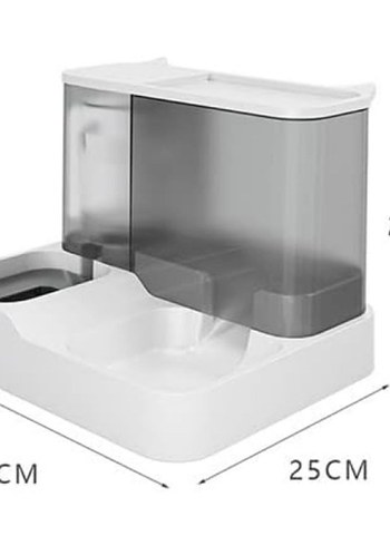 2'si 1 Arada Otomatik Kedi Mama ve Su Kabı - Görsel 2