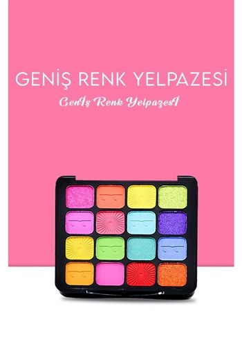 16'lı Yaz Far Paleti - 2'li Set - Görsel 6