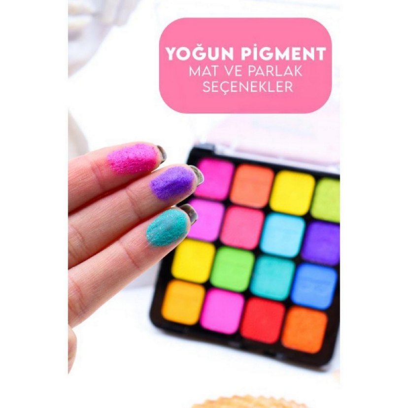 16'lı Yaz Far Paleti - 2'li Set - Görsel 5