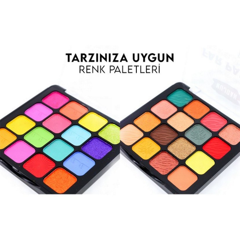 16'lı Yaz Far Paleti - 2'li Set - Görsel 2