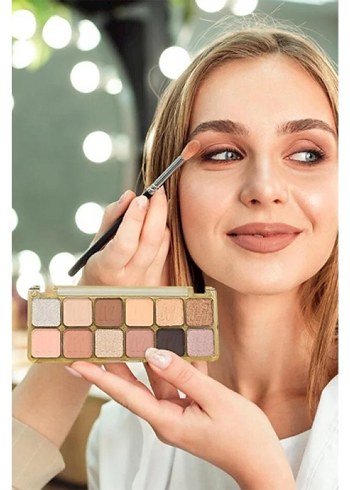 12'li Sedefli Ve Mat Far Paleti - 3'lü Set - Görsel 2