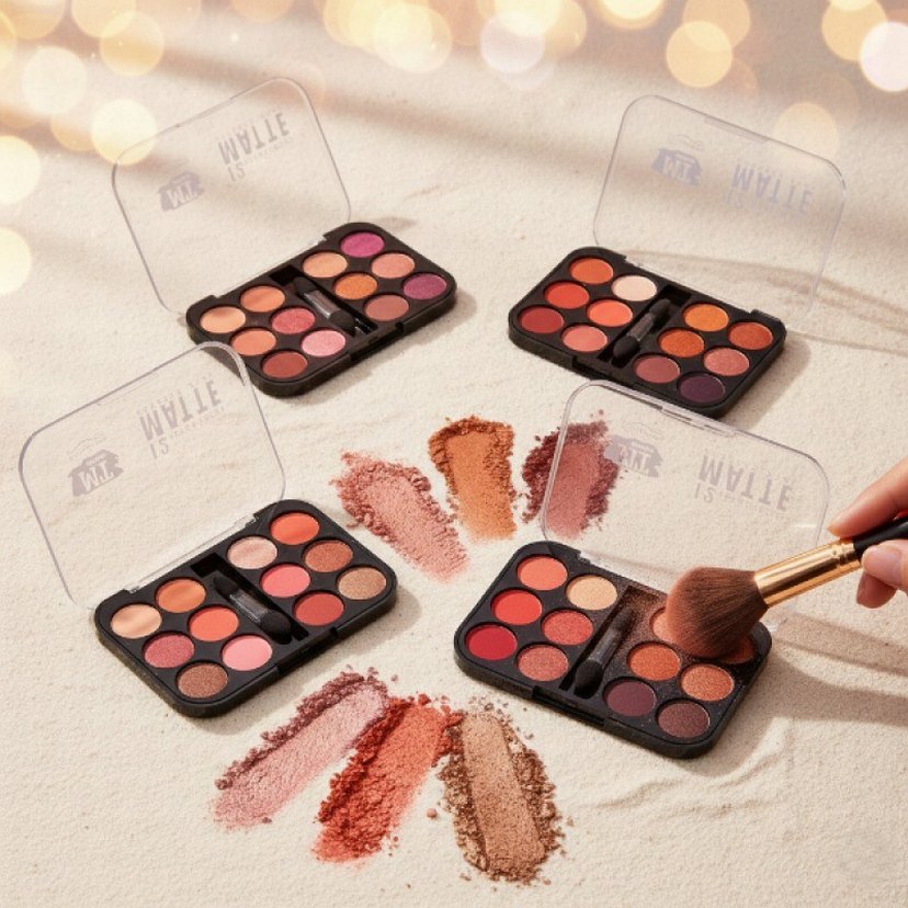 12 Renk Far Paleti - 3'lü Set - Görsel 2