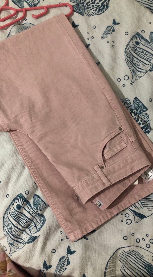 Pembe Kadın Boyfriend Pantolon - Görsel 3