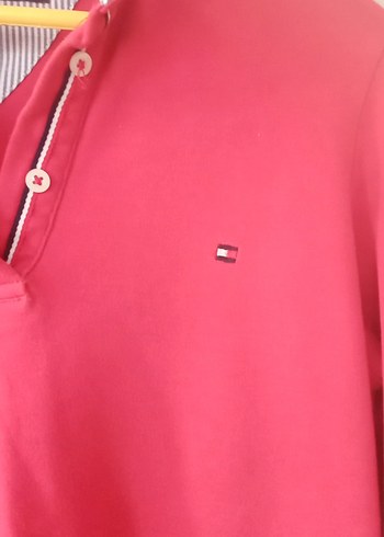 xxl Beden pembe Renk Pembe Uzun Kollu Polo Yaka Tişört