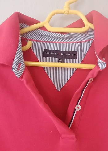 xxl Beden Pembe Uzun Kollu Polo Yaka Tişört