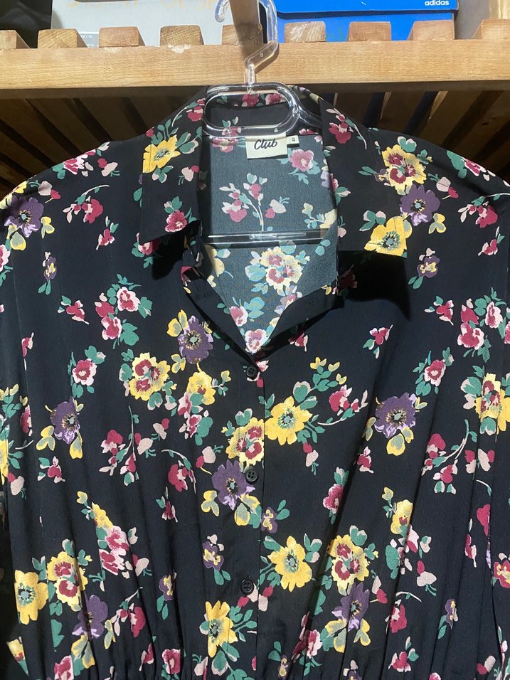 Çiçek Desenli Uzun Bohem Elbise - Görsel 2