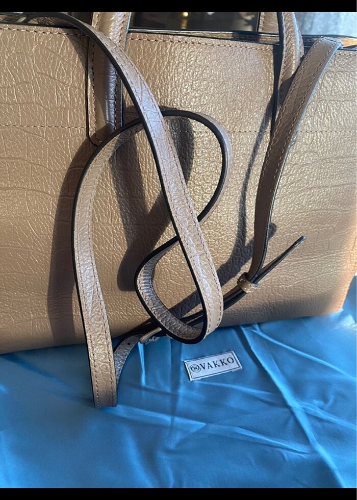 Wakko özel üretim hakiki deri çanta % orijinal - Görsel 3