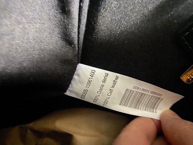 ORJ Hakiki deri Matraş çanta - Görsel 6