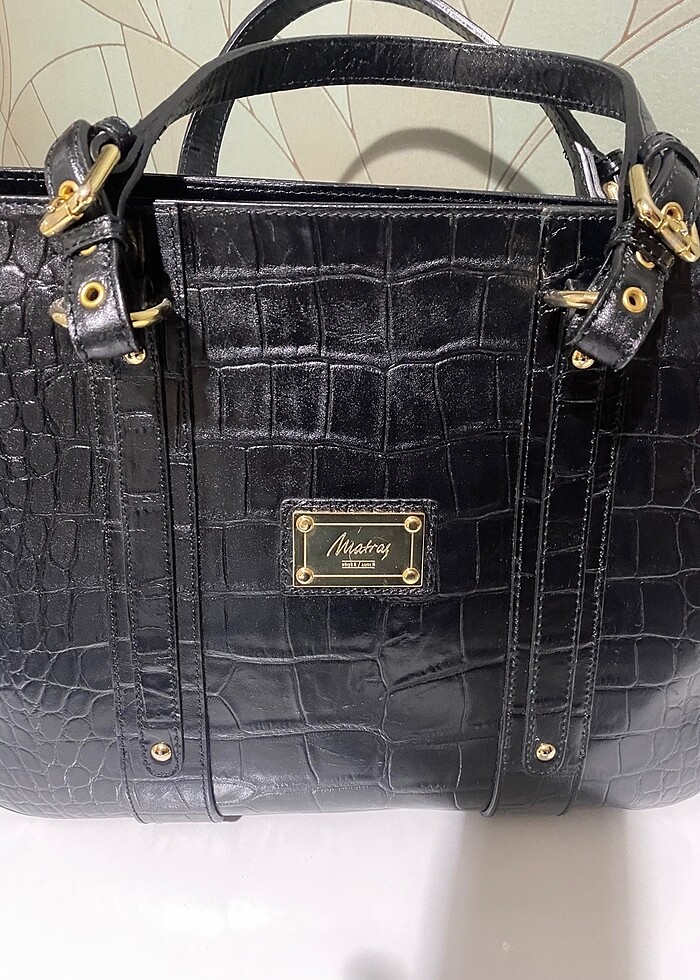 ORJ Hakiki deri Matraş çanta - Görsel 2