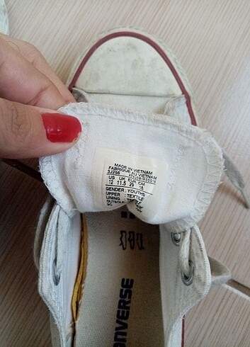 29 Beden Çocuk converse