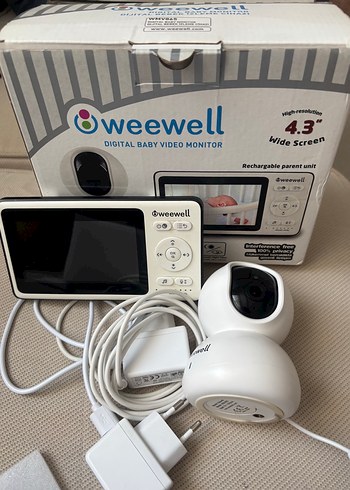 Weewell Dijital Bebek Monitörü 4.3