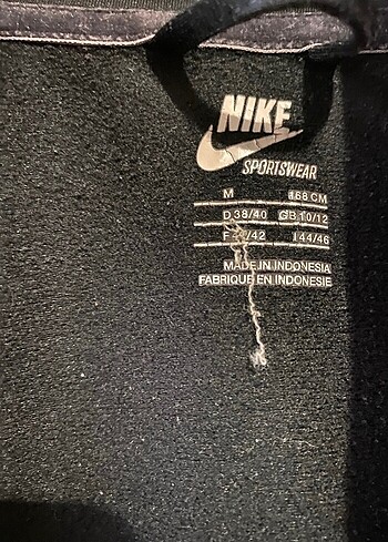 m Beden Nike Eşofman Üstü Kadın (Orijinal)