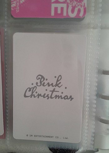 Pink Christmas Aespa PC Giselle