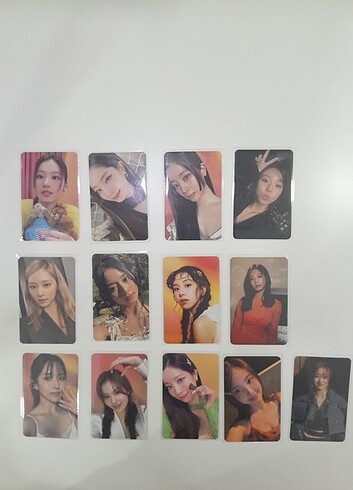 Twice orjinal pc photocard satış 