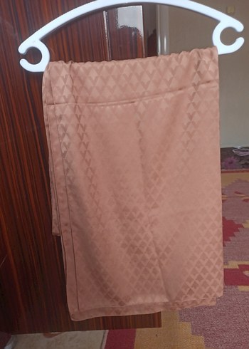 38 Beden camel Renk Bej Uzun Vintage Kadın Abiye Elbise