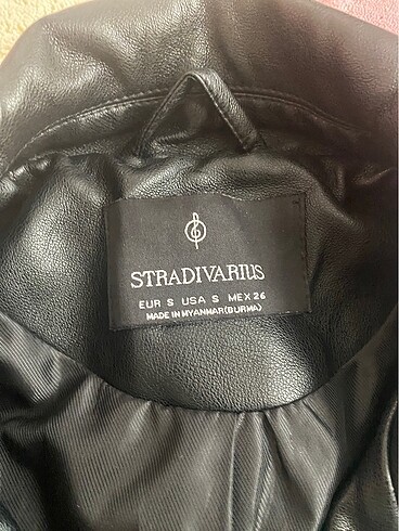 Stradivarius Deri ceket
