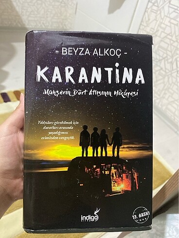 Karantina kitap ciltli