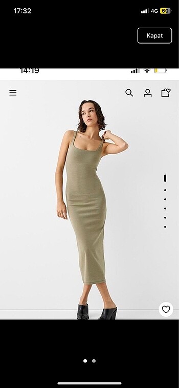 bershka elbise