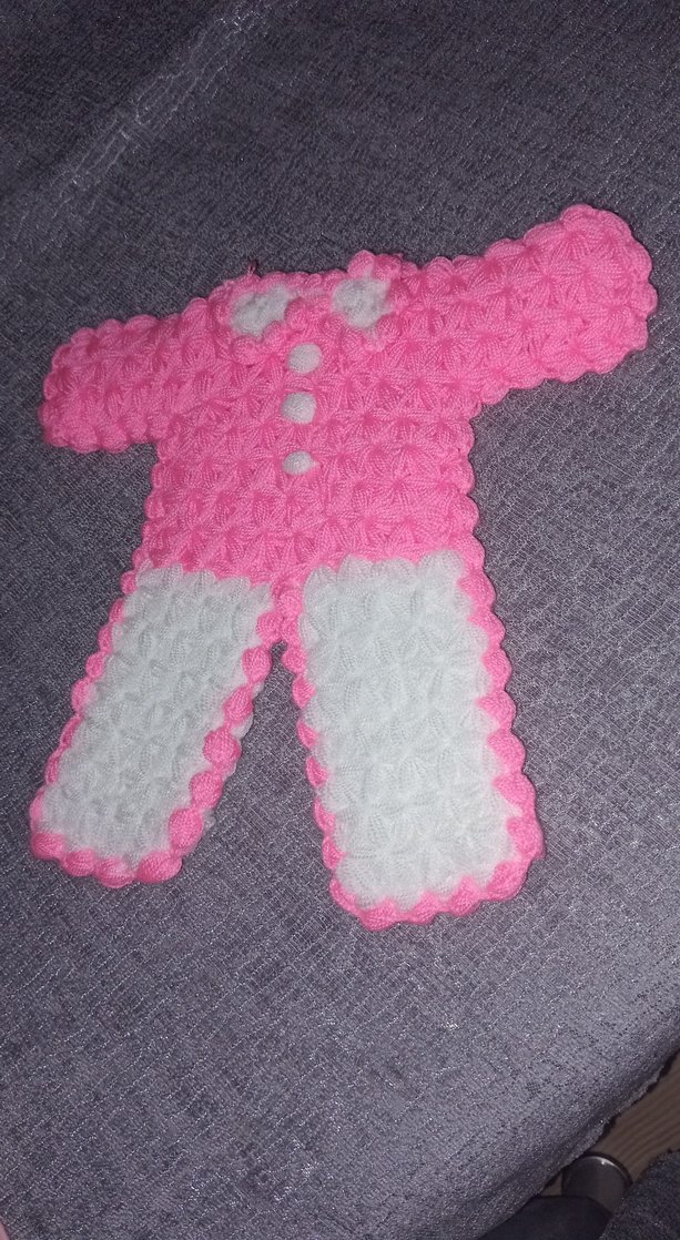 Örgü Pembe el geçirmeli lif - Görsel 2