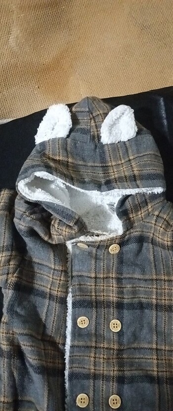 Kışlık bebek tulumu 6 aylık  - Görsel 2