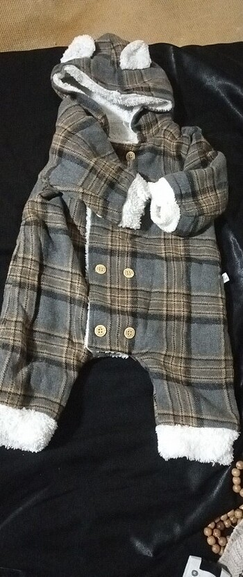 Kışlık bebek tulumu 6 aylık  - Görsel 4