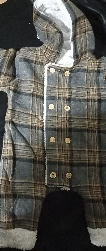 Kışlık bebek tulumu 6 aylık  - Görsel 6