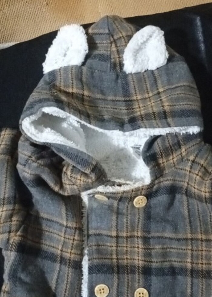 Kışlık bebek tulumu 6 aylık  - Görsel 2