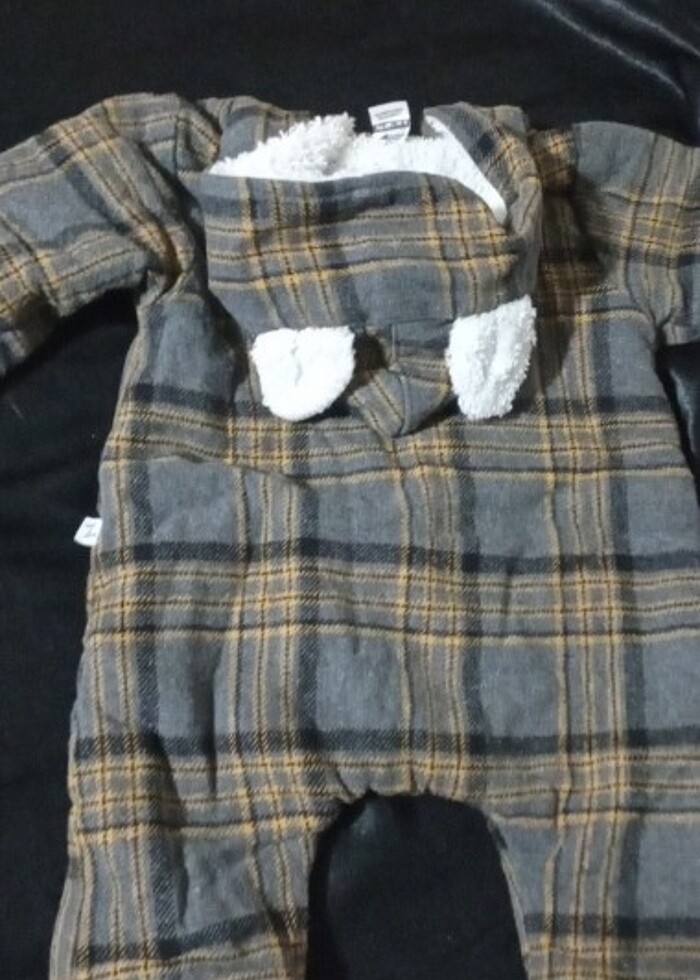 Kışlık bebek tulumu 6 aylık  - Görsel 5