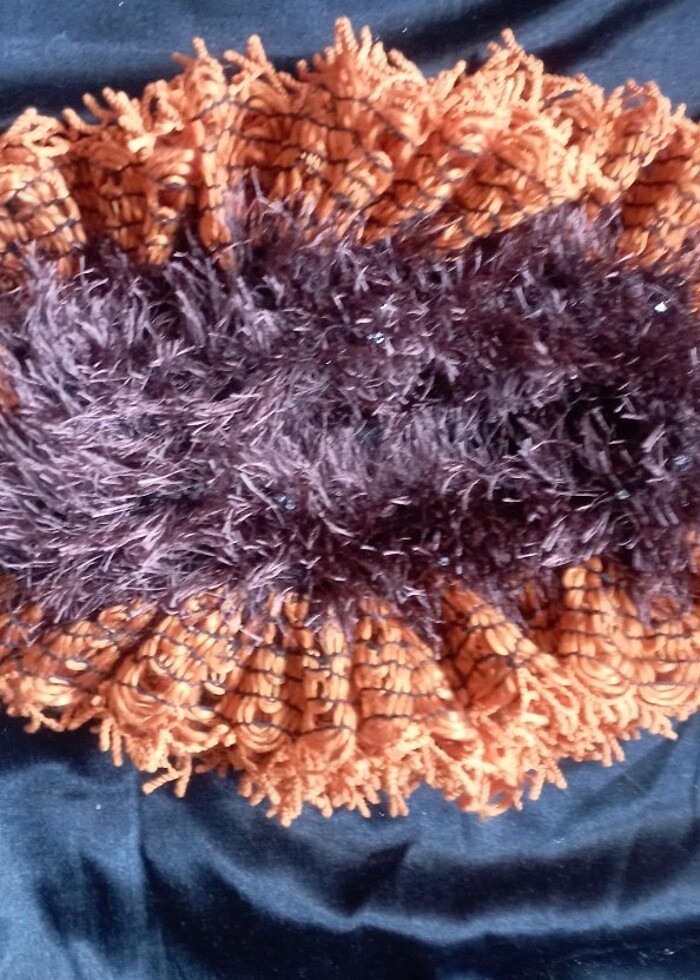 El örgüsü atkı fular - Görsel 5