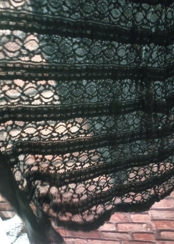 Bayan siyah ince hirka - Görsel 2