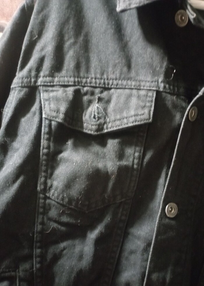 Siyah  kot ceket - Görsel 3