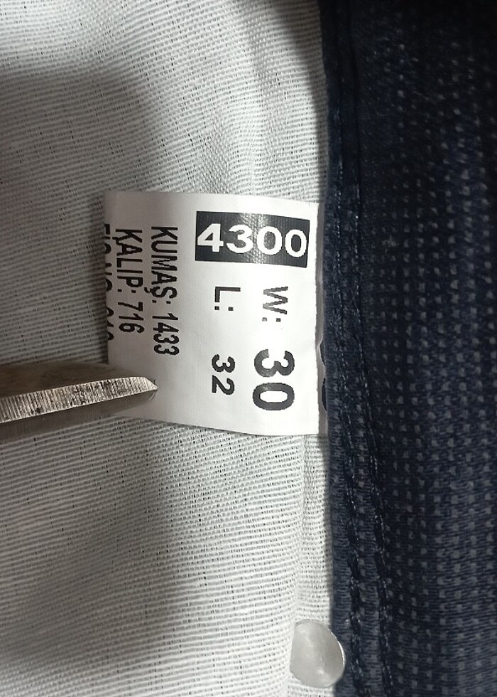 Bay kot pantolon  - Görsel 5