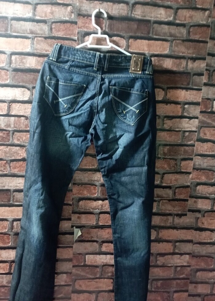 Bayan kot pantolon  - Görsel 3