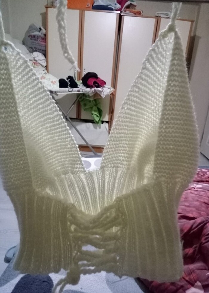 Alt üst bayan el örgüsü  - Görsel 2