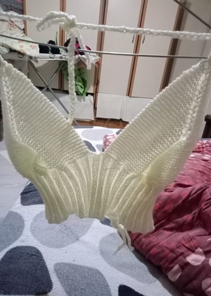 Alt üst bayan el örgüsü  - Görsel 3