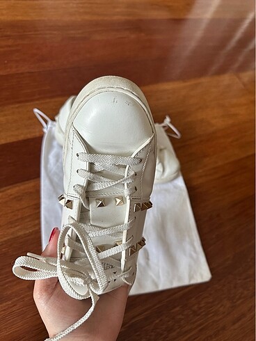 38,5 Beden beyaz Renk Valentino Rockstud Sneakers