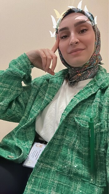 Yeşil Tüvit gömlek