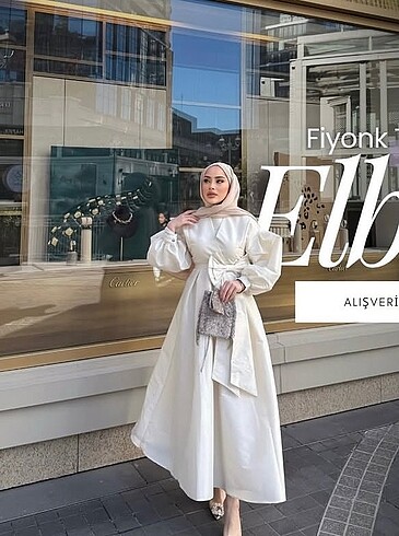 l Beden Tafta elbise