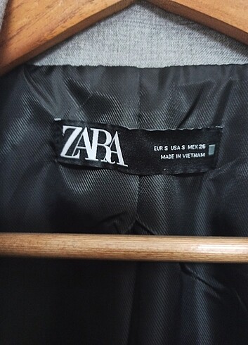 s Beden Zara orjinal ceket