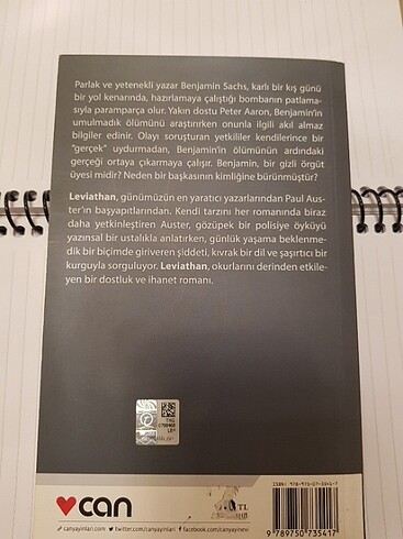  Paul aster leviathan kitap 