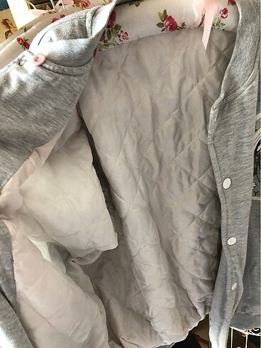 s Beden gri Renk Vintage bomber ceket