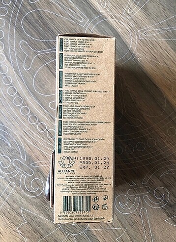 Schwarzkopf 2 kuru biomagic saç boyası seyi 9.11 ve 11.00 numaralar
