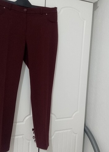 46 Beden bordo Renk Pantolon 