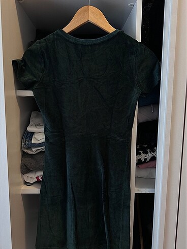 s Beden Pull & bear kadife elbise