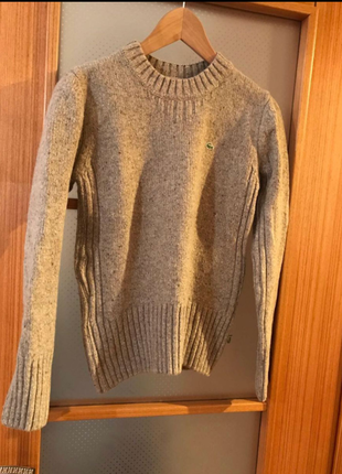 Lacoste Bej az kullanılmış kazak