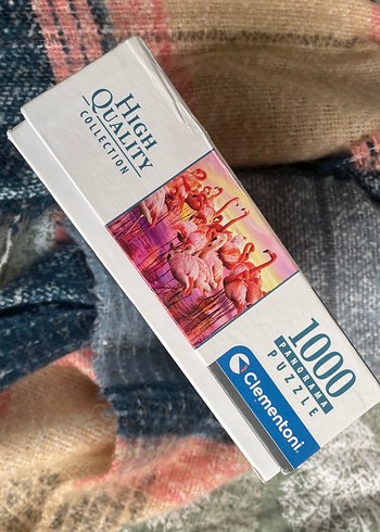 Clementoni 1000 Parça Panoramik Flamingo Puzzle - Görsel 2