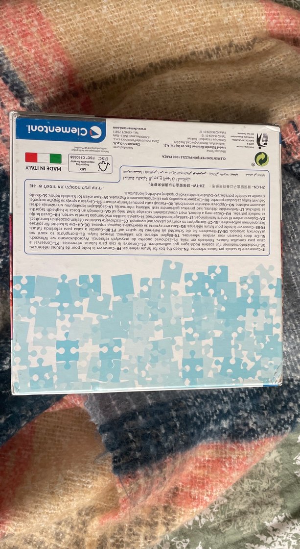 Clementoni 1000 Parça Panoramik Flamingo Puzzle - Görsel 3