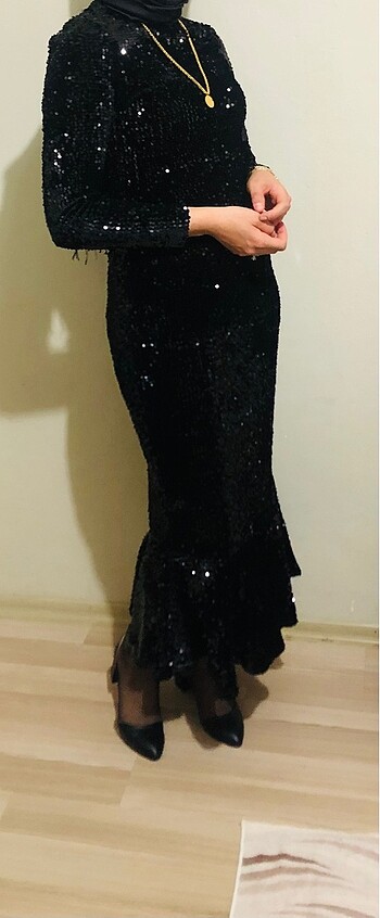 payetli elbise - Görsel 2