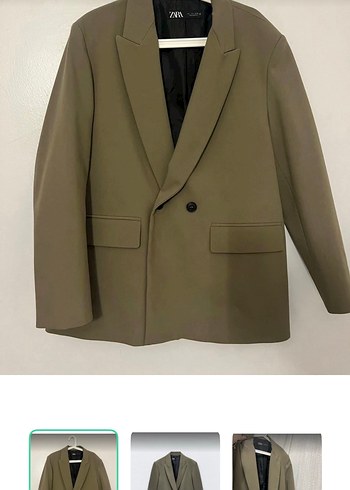 Zara Haki Zara Blazer Ceket